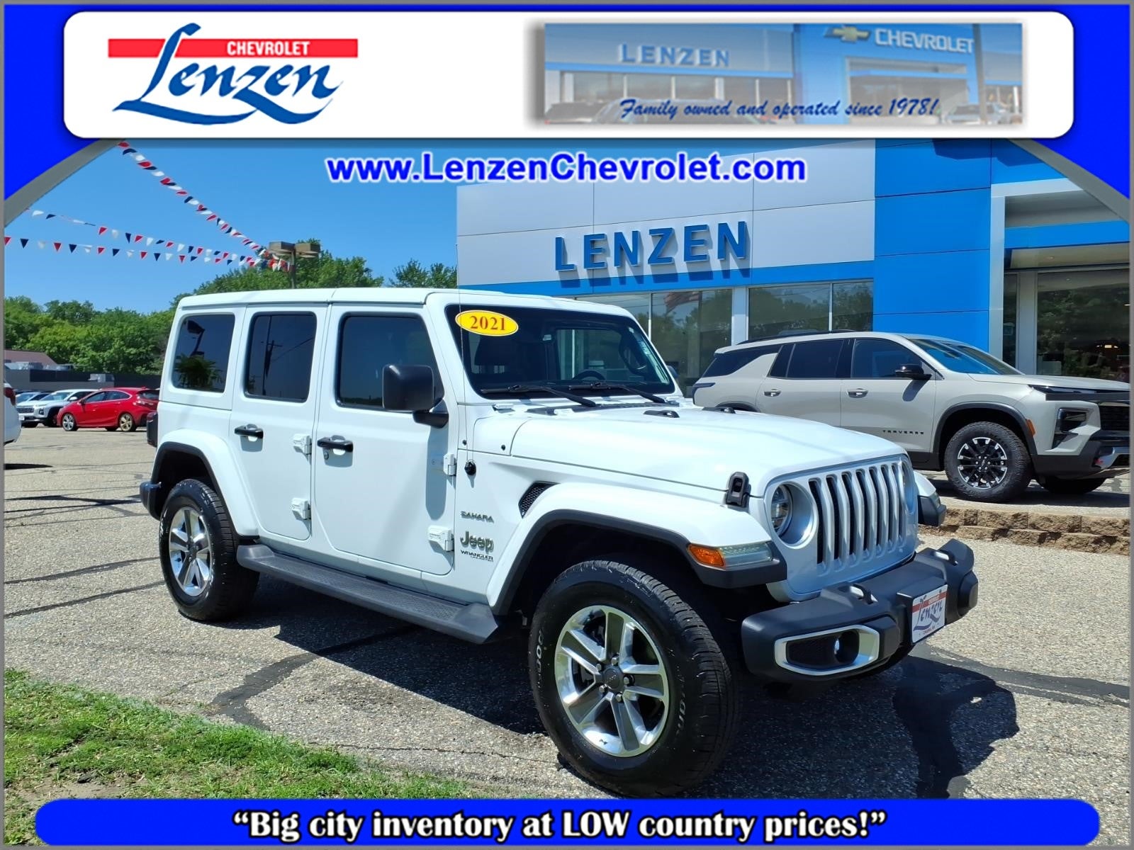 2021 Jeep Wrangler Unlimited Sahara 4x4