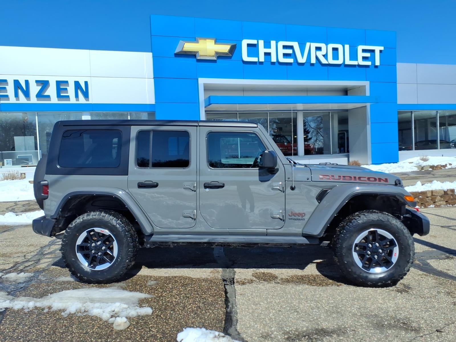 Used 2021 Jeep Wrangler Unlimited Rubicon with VIN 1C4HJXFG8MW833660 for sale in Chaska, Minnesota