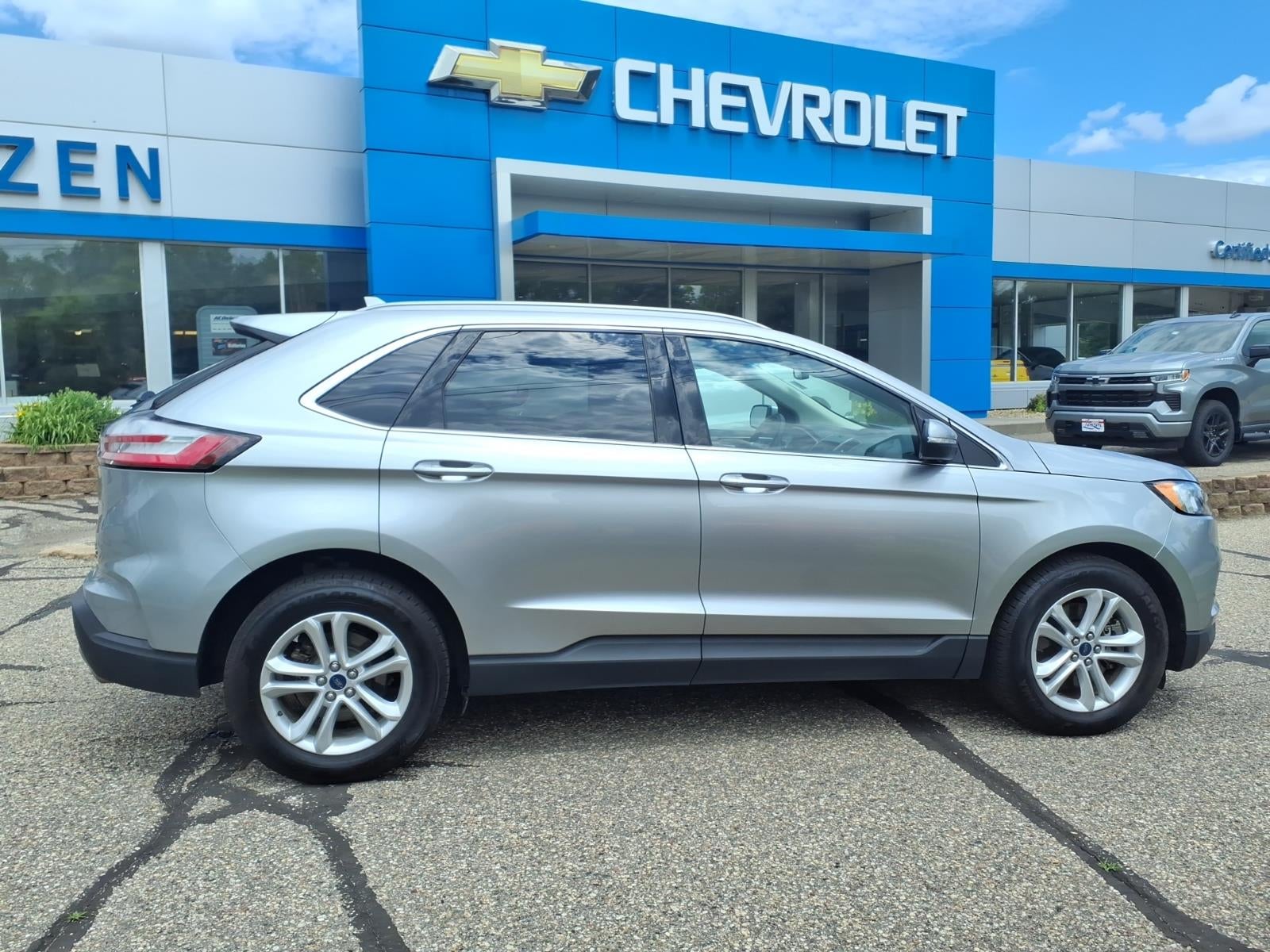 Used 2020 Ford Edge SEL with VIN 2FMPK4J98LBA67358 for sale in Chaska, Minnesota