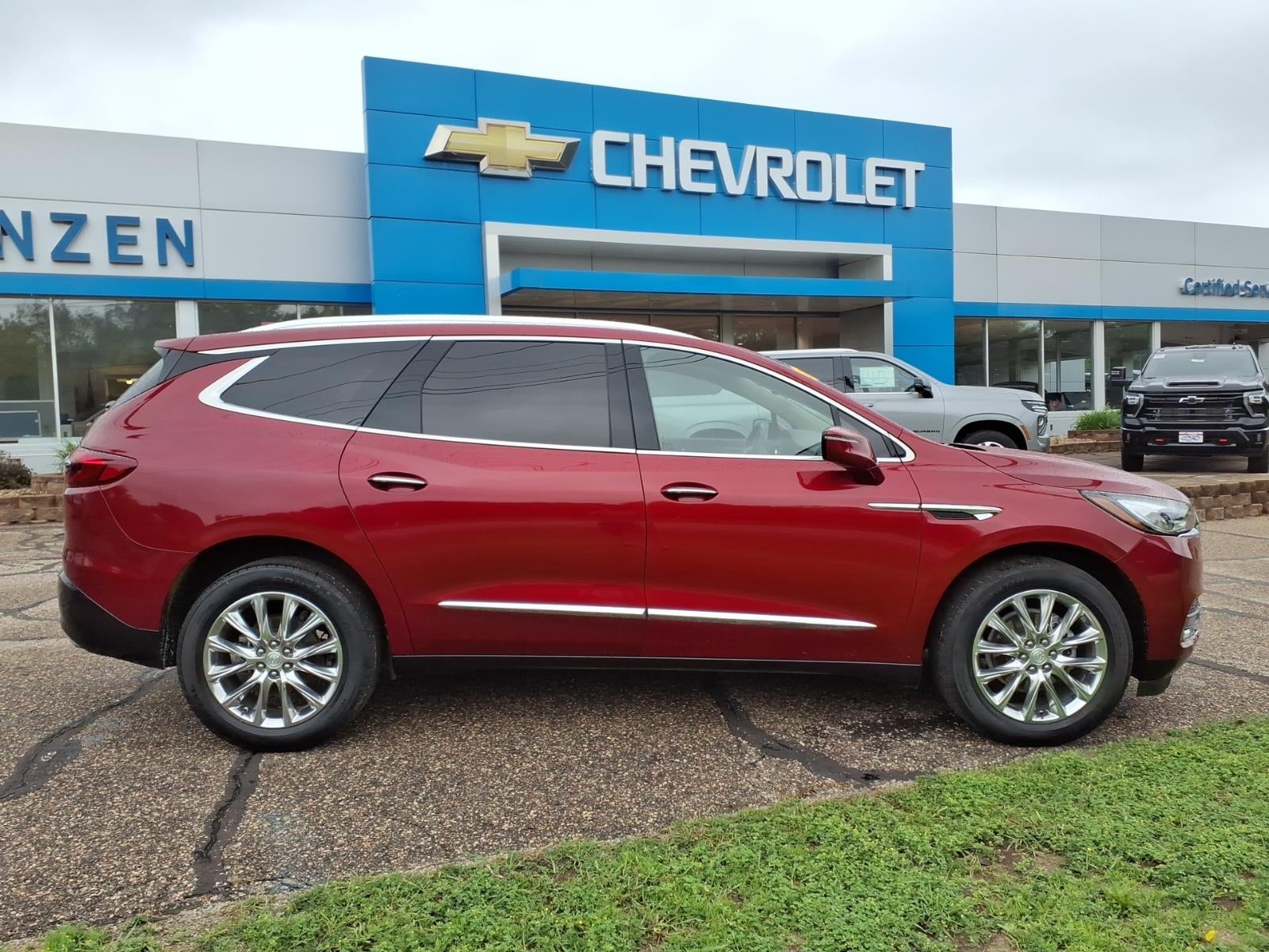 Used 2021 Buick Enclave Essence with VIN 5GAEVAKW8MJ131483 for sale in Chaska, Minnesota
